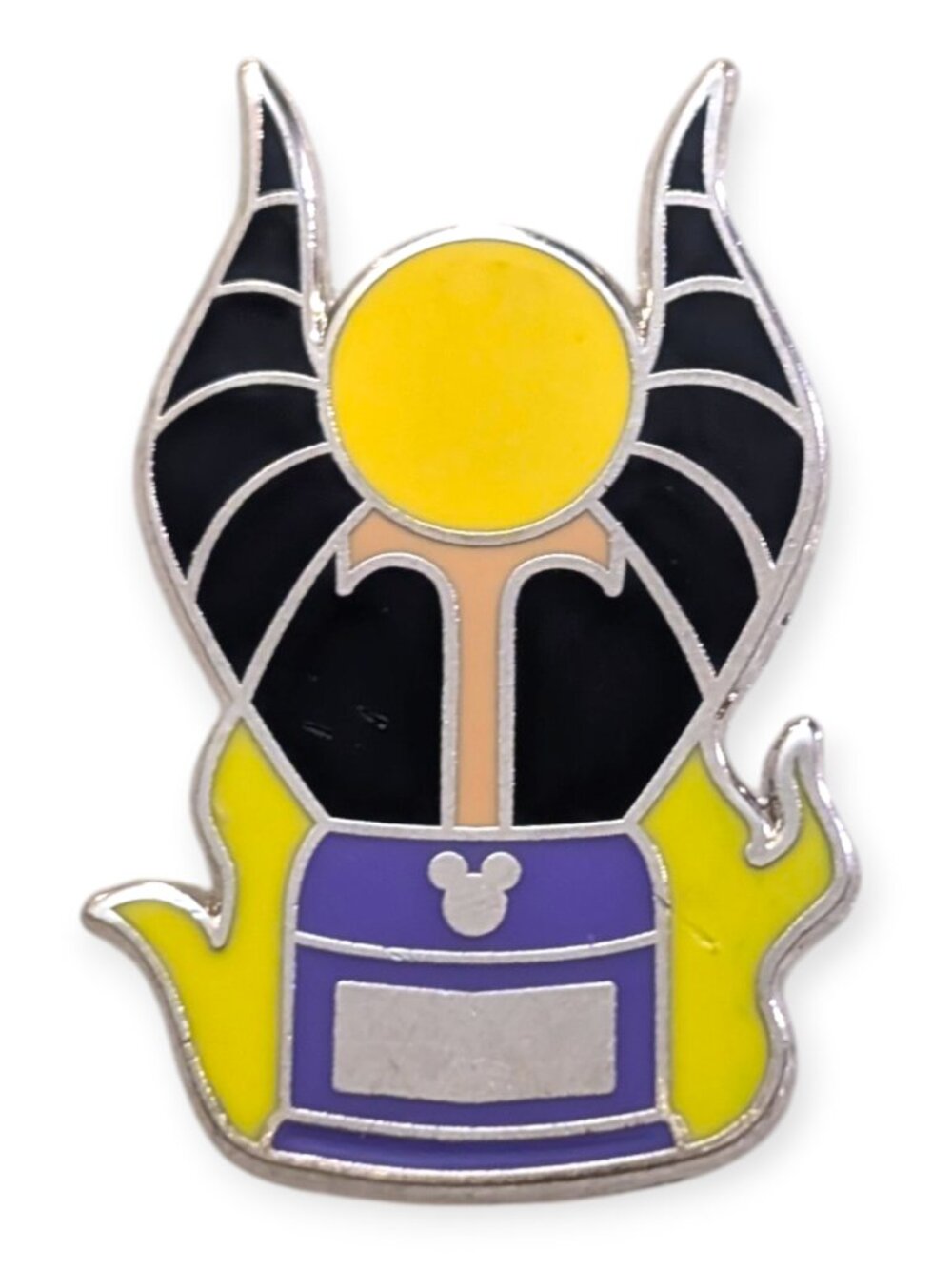 Disney Parks Maleficent Character Trophy Pin Sleeping Beauty Enamel Villains